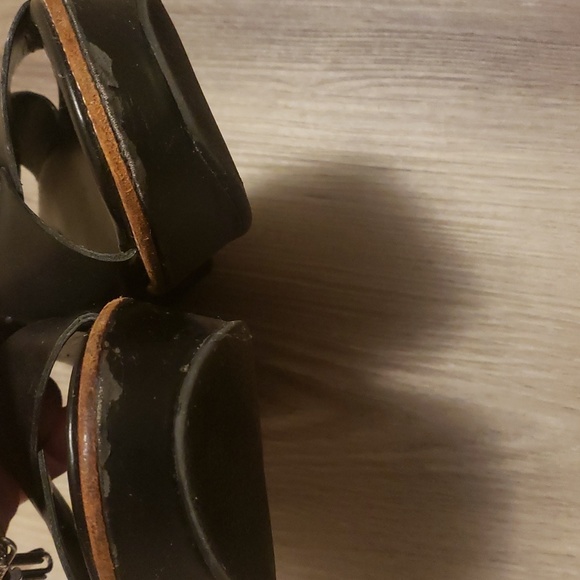 Ralph Lauren Wedged Slip on Mules - Picture 5 of 5